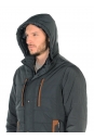 Мужская куртка из текстиля с капюшоном 1000145-5
